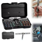 Ensemble de tournevis magn�tiques multi - embouts 24 en 1 ensemble de tournevis � cliquet soi - m�me ...