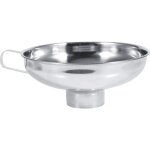 Entonnoir  confiture en acier inox large ouverture avec poigne cuisine filtre canning pour transfert ...