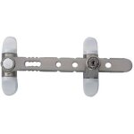Entrebaîlleur à clé airlock pour fenêtre couleur nickelé - socona - l4c Entrebaîlleur à clé airlock pour fenêtre couleur nickelé - socona - l4c