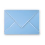Clairefontaine pollen ? enveloppes 75�100 mm 120 g / m� bleu lavande paquet de 20