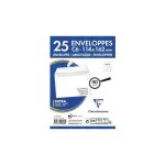 Enveloppe adhéclair - clairefontaine - 114x162 mm - 90g - blanc - mixte Enveloppe adhéclair - clairefontaine - 114x162 mm - 90g - blanc - mixte