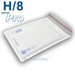 Enveloppes � bulles - enveloppebulle - lot de 50 - format h / 8 - 260x360 mm - blanc