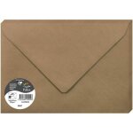 Enveloppes - c5 - 162x229cm - pollen - kraft - 20 units - clairefontaine
