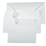 Enveloppe - clairefontaine - dl - 120 g - blanc - paquet de 20 - 11 x 22 cm Enveloppe - clairefontaine - dl - 120 g - blanc - paquet de 20 - 11 x 22 cm