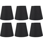 Eosnow abat - jour noir pour petite ampoule e14 6 pi�ces style simple et moderne d�coration de la maison ...
