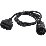 Eosnow c�ble adaptateur professionnel haute qualit� stable obd2 noir 10 broches � 16 pour outil de pi�ces ...