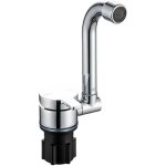 Eosnow robinet d�vier mitigeur rotatif � 360 degr�s et pliable m�langeur chaud et froid avec couvercle ...