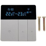 Eosnow thermostat num�rique t�l�commande r�gulateur de temp�rature ac 90 - 240v pour le chauffage de ...