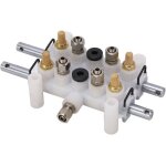 Eosnow valve dair de commande au pied changeur de pneu � 5 voies interrupteur de valve � p�dale accessoires ...