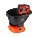 Epandeur �lectrique - fuxtec fx - us270 - portatif 27 l pour sel neige gravier gazon engrais - piles ...