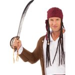 pe pirate corsair boucanier noire pour femme et homme - accessoire de dguisement