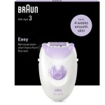 �pilateur �lectrique - braun - se3 - 031 - 2 modes - blanc / rose