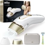 pilateur  lumire pulse - braun - silkexpert pro 5 - pilation  la maison - pochette - rasoir venus ...