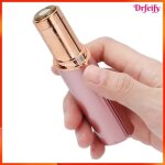 �pilateur visage - akozon - mini format rouge � l�vres - or rose - sans fil 60 min - t�te lavable faible ...