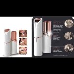 Epilateur visage pour femmes - mkk99 - t�te de coupe en abs et acier inoxydable - blanc