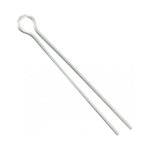 Epingle � cloture fil galvanis� 180mm par 100 pi�ces - sfam