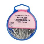 Epingles nickel�es 310 pi�ces acier haute qualit� ourlet couture mercerie