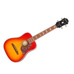 Epiphone hummingbird ukulele outfit tnor faded cherry burst + housse