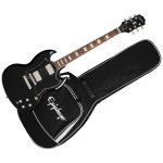 Epiphone sg standard ebony + housse guitare double cut