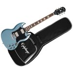 Epiphone sg standard pelham blue + housse guitare double cut