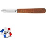 Eplucheur inox manche bois teint la fourmi - ustensile cuisine lgume - 147