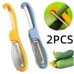 �plucheur de l�gumes - c�ramique - multifonctionnel - 2pcs - compatible lave - vaisselle