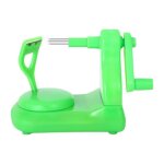 �plucheur manuel - zgeer - multifonction - lame acier inoxydable - couleur verte - 16x14cm