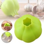 Éplucheur en silicone pour la peau de lail outil dépluchage doux de qualité alimentaire Éplucheur en silicone pour la peau de lail outil dépluchage doux de qualité alimentaire