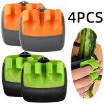 plucheur de lgumes - cratif universel - acier inoxydable - ergonomique - compact - 4 pices