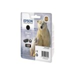 Epson cartouche dencre t2601 noir - ours polaire (c13t26014012) Epson cartouche dencre t2601 noir - ours polaire (c13t26014012)