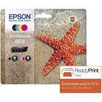 Epson multipack 603 - etoile de mer - noir cyan magenta jaune (c13t03u64010) Epson multipack 603 - etoile de mer - noir cyan magenta jaune (c13t03u64010)