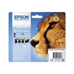 Epson multipack t0715 - gupard - noir cyan magenta jaune (c13t07154012)