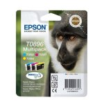 Epson multipack t0896 - singe - cyan magenta jaune (c13t08954010)