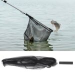 puisette de pche pliante durable 21m poigne de poteau tlescopique pour capture de poisson - xic