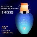 purateur peau - ultrason - peeling visage - nettoyage profond - traitement rides - bleu