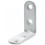 querre de chaise en acier poxy hettich - blanc - l. 40mm