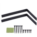 �querres �tag�re murale - pzcc - lot de 2 - supports pour �tag�res lourdes - �querre charge lourde - ...