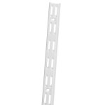 Equerre de fixation - ib style® - lot de 10 crémaillères doubles 100cm blanc - pas de 50 Equerre de fixation - ib style® - lot de 10 crémaillères doubles 100cm blanc - pas de 50