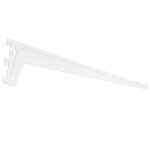 Console pour crmaillre simple 60cm - ib style - blanc - acier - capacit de charge 60 kg