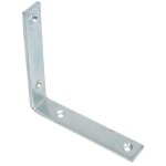 Equerre de renfort - generique - bouts carrs - 50x50 - acier zingu - angle et niveau