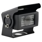 Equinoxe caméra de recul filaire 28 leds noire Equinoxe caméra de recul filaire 28 leds noire