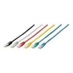 Cble rseau equip 3m cat6 rj - 45 m / m - rouge - cordon de raccordement - paire torsade non blinde ...