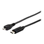 C�ble usb micro - usb vers usb - c - equip - 1m - noir