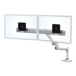 Support Écran - ergotron - lx desk dual direct arm - blanc - jusquà 32 pouces - kit de montage complet ... Support Écran - ergotron - lx desk dual direct arm - blanc - jusquà 32 pouces - kit de montage complet ...