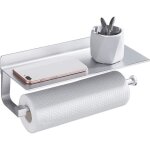rouleur essuie tout - non spcifi - 33cm - aluminium - finition mat - auto - adhsif