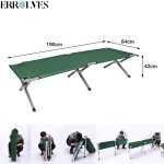Errolves� lit dappoint pliable - lit de camp pour voyage exterieur - l 190 x l 62 cm en tissu oxford ...