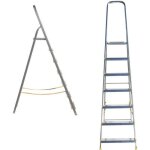 Escabeau en aluminium eurostyl 7 marches