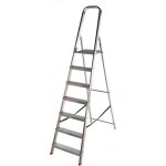 Escabeau - euro vanadium - 7 marches - aluminium - 150 kg - norme en131