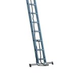 Echelle aluminium semi - pro coulissante  corde 2x13 haut travail 692 m ec escalux