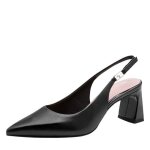 Escarpins cuir talon d�croch� moyen